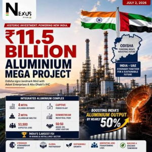Major Industrial Joint Venture Announced in Jharsuguda